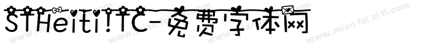 STHeiti TC字体转换